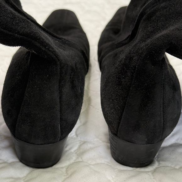 Hermes Knee-High Suede Heeled Boots Size 37 US 7 - Picture 9 of 9